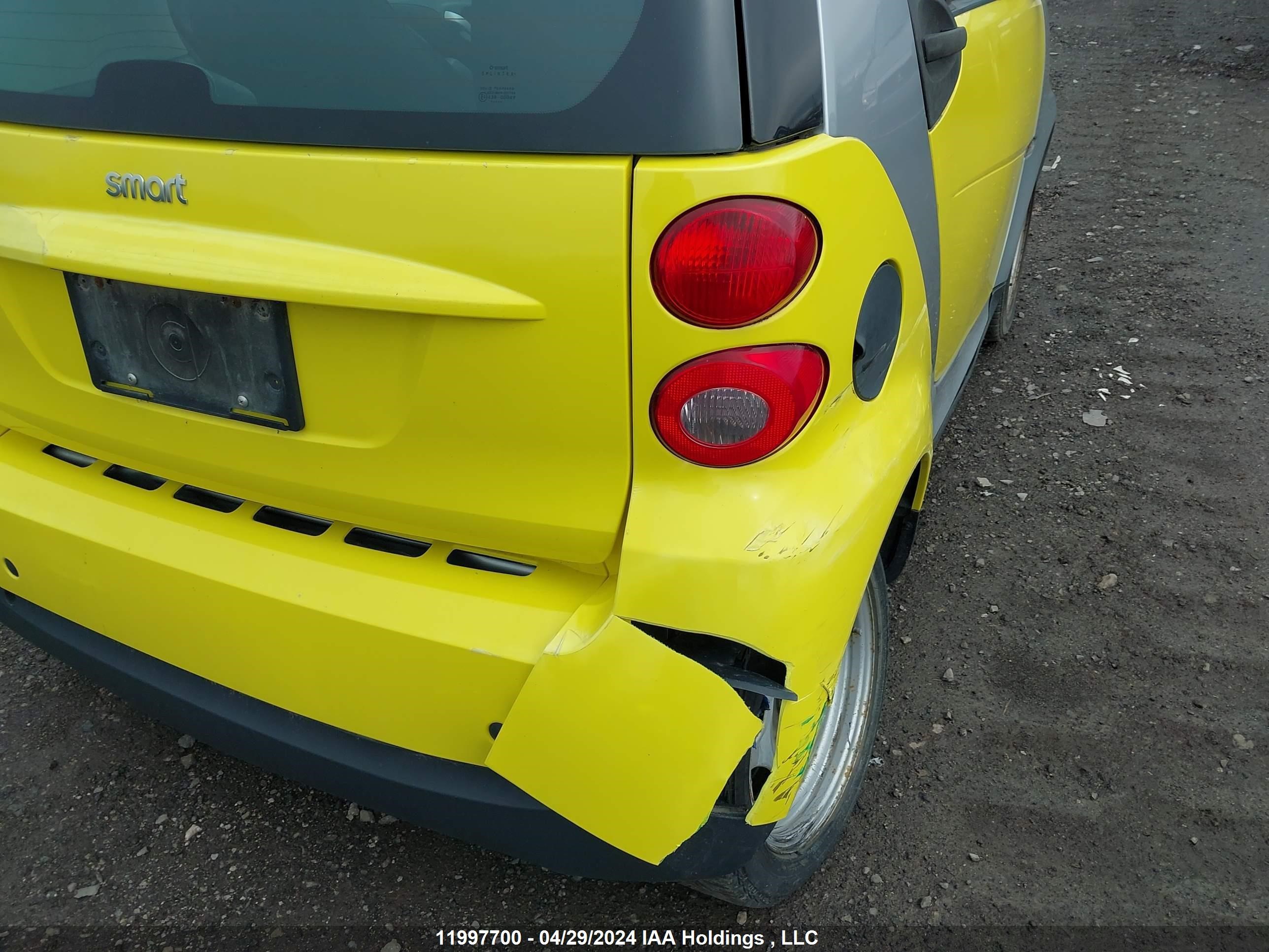 Photo 5 VIN: WMEEJ31X28K063764 - SMART FORTWO 