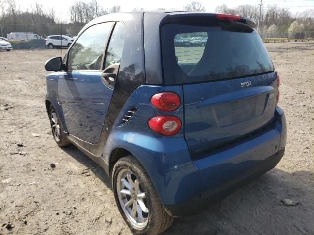 Photo 2 VIN: WMEEJ31X39K304281 - SMART FORTWO PUR 