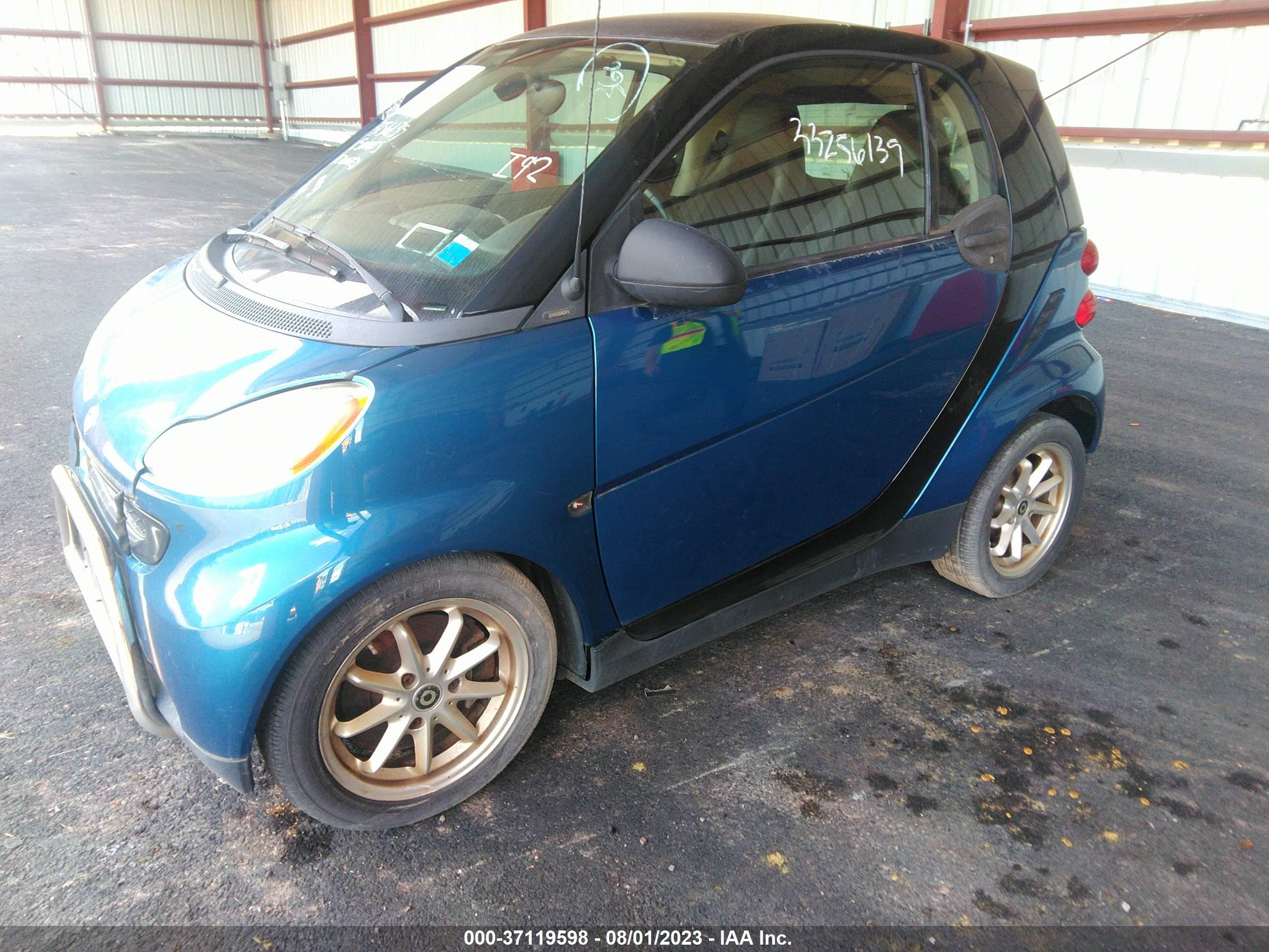 Photo 1 VIN: WMEEJ31X48K195148 - SMART FORTWO 