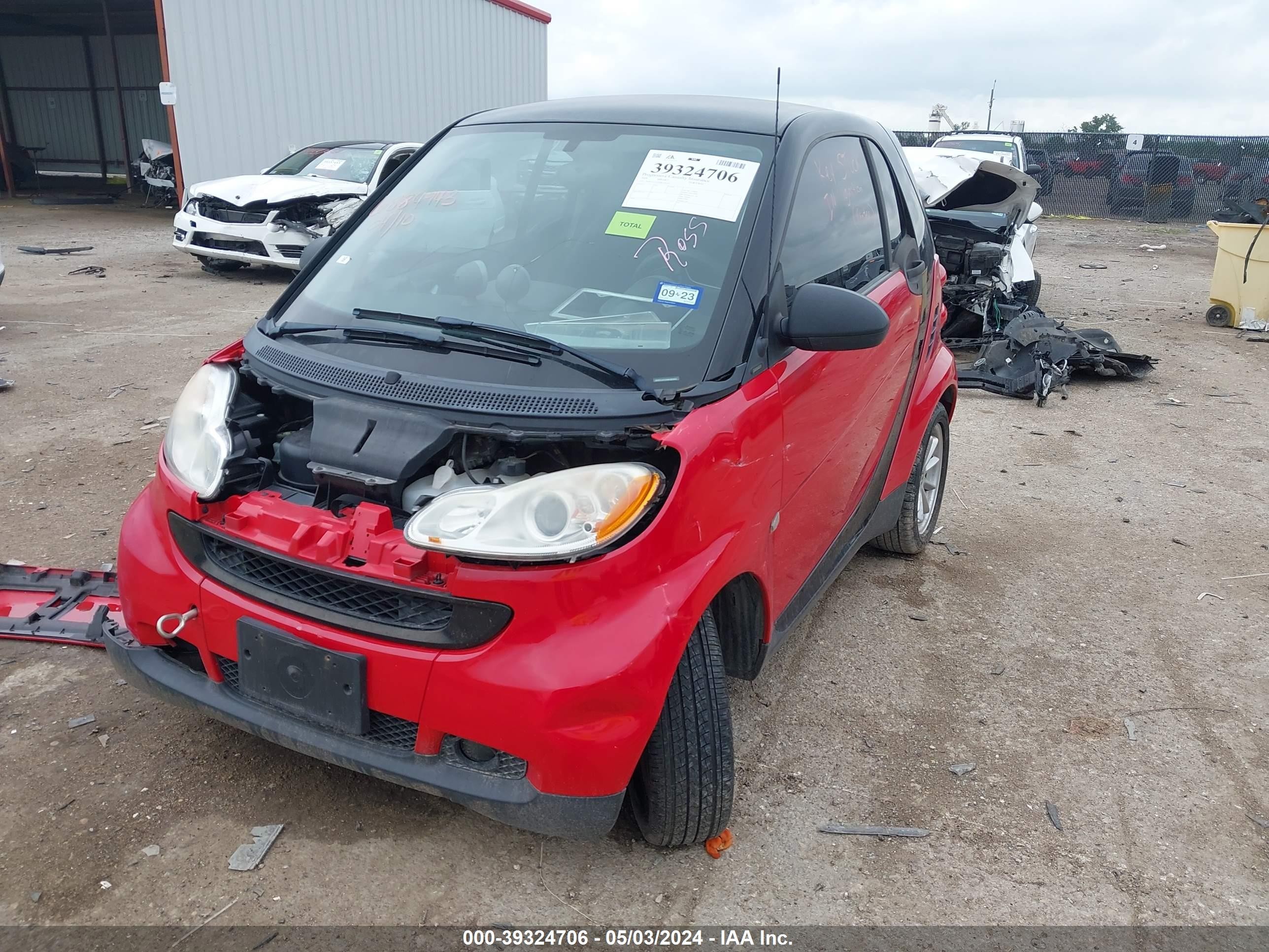 Photo 1 VIN: WMEEJ31XX9K304343 - SMART FORTWO 