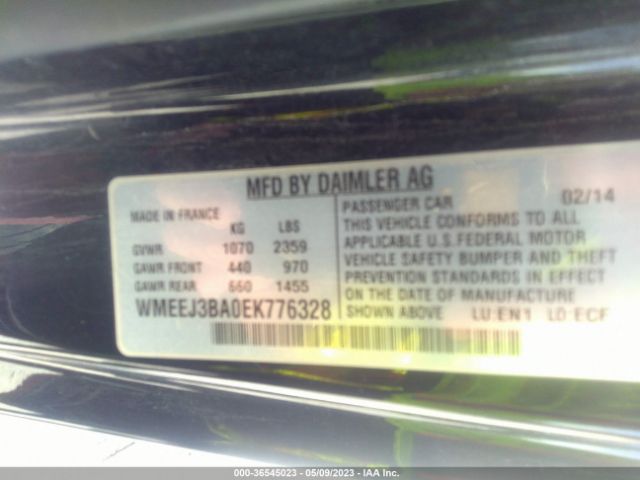 Photo 8 VIN: WMEEJ3BA0EK776328 - SMART FORTWO 