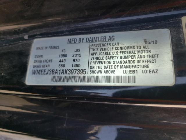 Photo 9 VIN: WMEEJ3BA1AK397395 - SMART FORTWO 