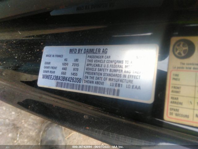 Photo 8 VIN: WMEEJ3BA3BK426350 - SMART FORTWO 