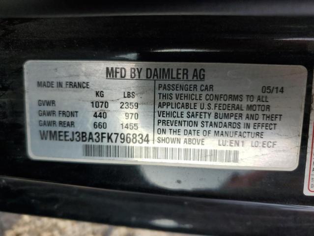 Photo 11 VIN: WMEEJ3BA3FK796834 - SMART FORTWO 