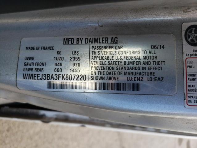 Photo 11 VIN: WMEEJ3BA3FK807220 - SMART FORTWO 