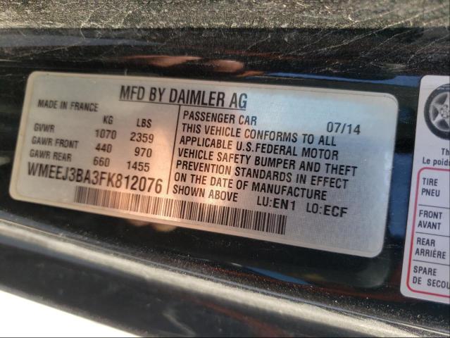 Photo 9 VIN: WMEEJ3BA3FK812076 - SMART FORTWO PUR 