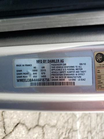 Photo 9 VIN: WMEEJ3BA4AK418756 - SMART FORTWO PUR 