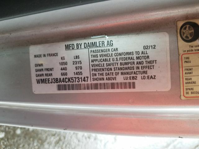 Photo 9 VIN: WMEEJ3BA4CK573147 - SMART FORTWO PUR 