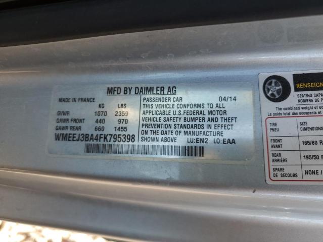 Photo 11 VIN: WMEEJ3BA4FK795398 - SMART FORTWO 