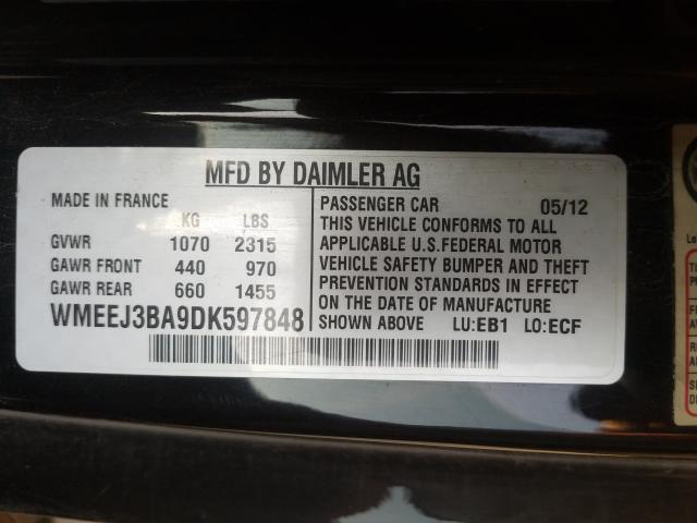 Photo 9 VIN: WMEEJ3BA9DK597848 - SMART FORTWO PUR 