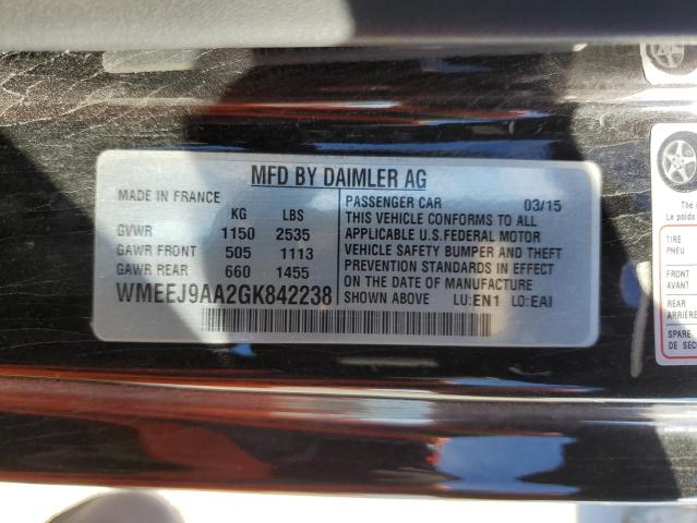 Photo 11 VIN: WMEEJ9AA2GK842238 - SMART FORTWO 