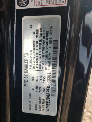 Photo 11 VIN: WMEEJ9AA9FK830361 - SMART FORTWO 