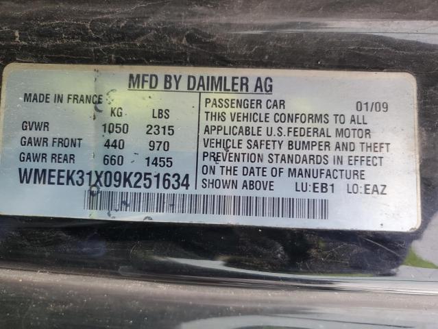 Photo 11 VIN: WMEEK31X09K251634 - SMART FORTWO 