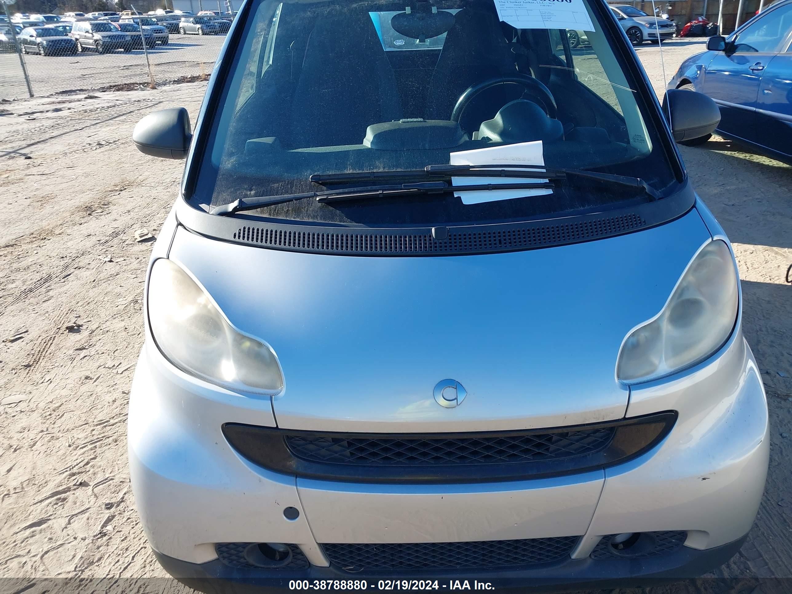 Photo 5 VIN: WMEEK31X19K257216 - SMART FORTWO 