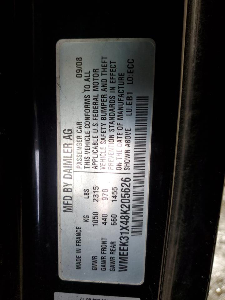 Photo 11 VIN: WMEEK31X48K205626 - SMART FORTWO 