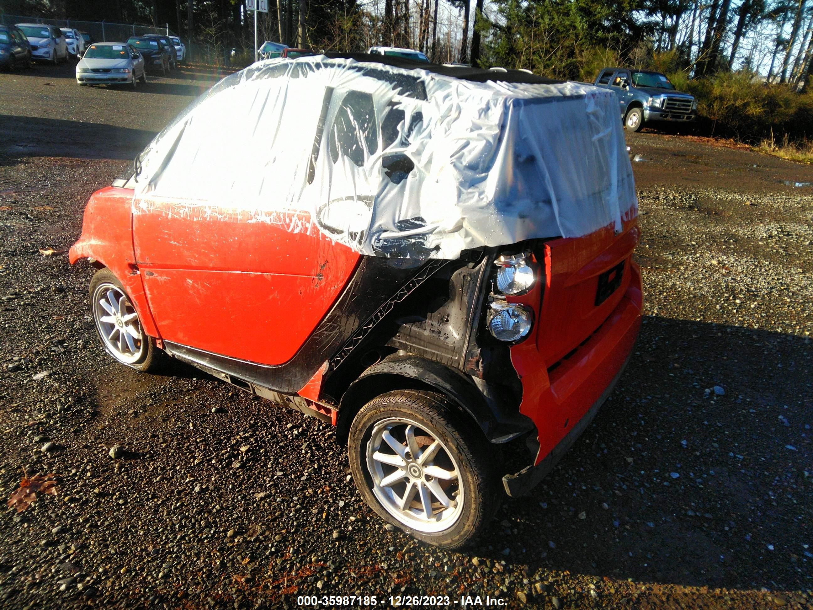 Photo 2 VIN: WMEEK31X78K121932 - SMART FORTWO 