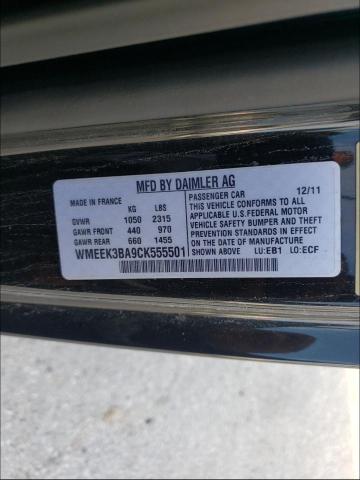 Photo 9 VIN: WMEEK3BA9CK555501 - SMART FORTWO PAS 