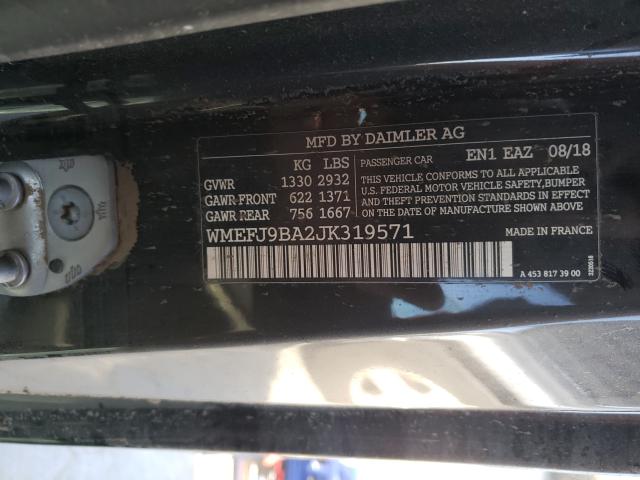 Photo 9 VIN: WMEFJ9BA2JK319571 - SMART FORTWO 