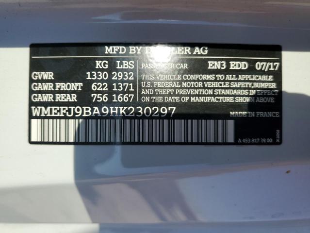 Photo 11 VIN: WMEFJ9BA9HK230297 - SMART FORTWO 