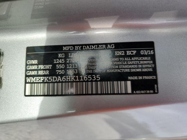 Photo 11 VIN: WMEFK5DA6HK116535 - SMART FORTWO 