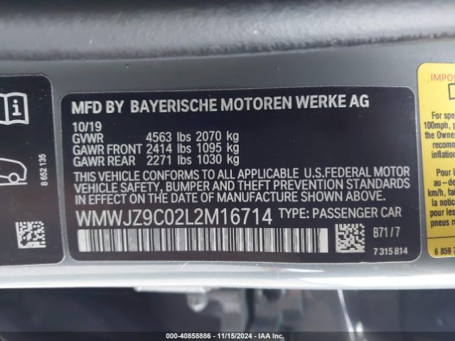 Photo 8 VIN: WMWJZ9C02L2M16714 - MINI CLUBMAN 