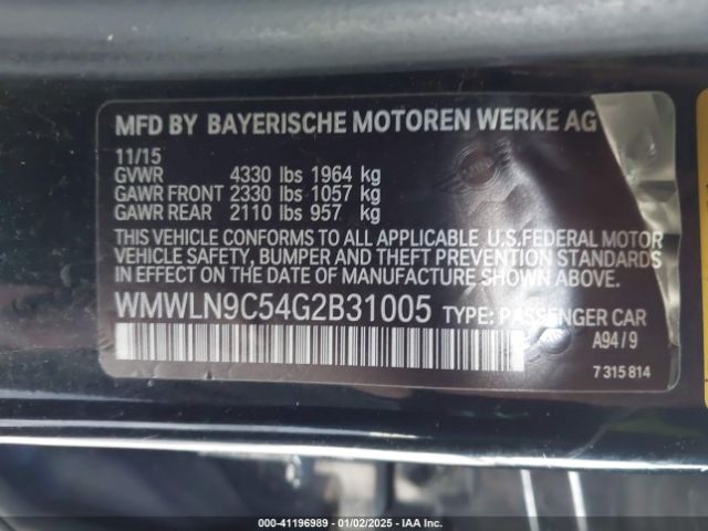 Photo 8 VIN: WMWLN9C54G2B31005 - MINI CLUBMAN 