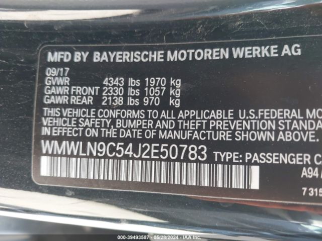 Photo 8 VIN: WMWLN9C54J2E50783 - MINI CLUBMAN 