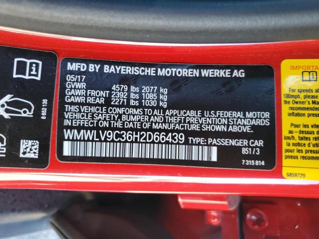 Photo 11 VIN: WMWLV9C36H2D66439 - MINI COOPER 