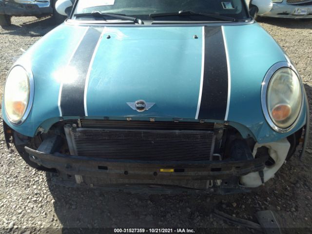 Photo 5 VIN: WMWMF3C55ATZ23922 - MINI COOPER HARDTOP 