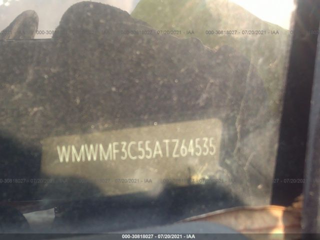 Photo 8 VIN: WMWMF3C55ATZ64535 - MINI COOPER HARDTOP 