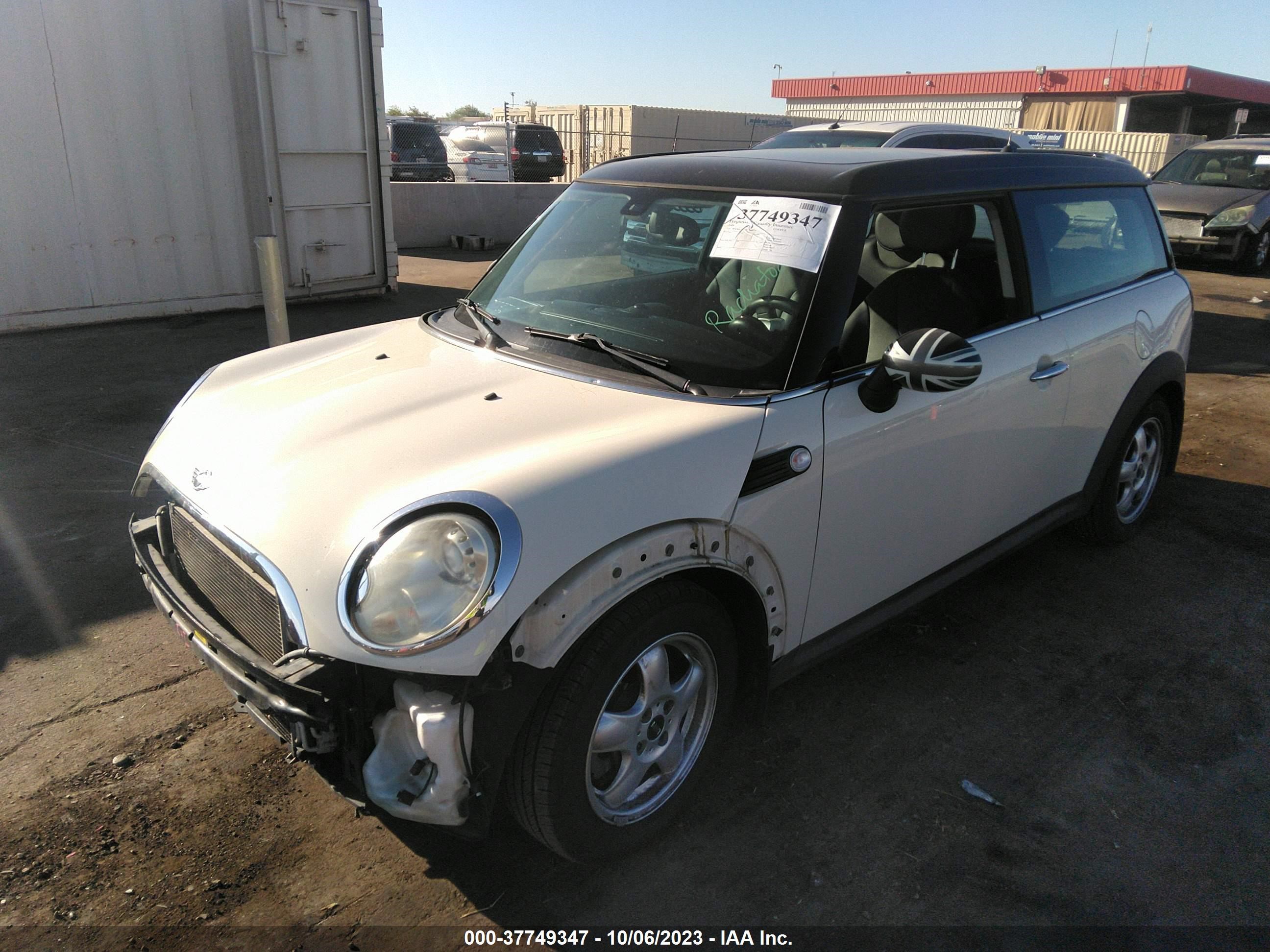 Photo 1 VIN: WMWML33579TN69339 - MINI CLUBMAN 