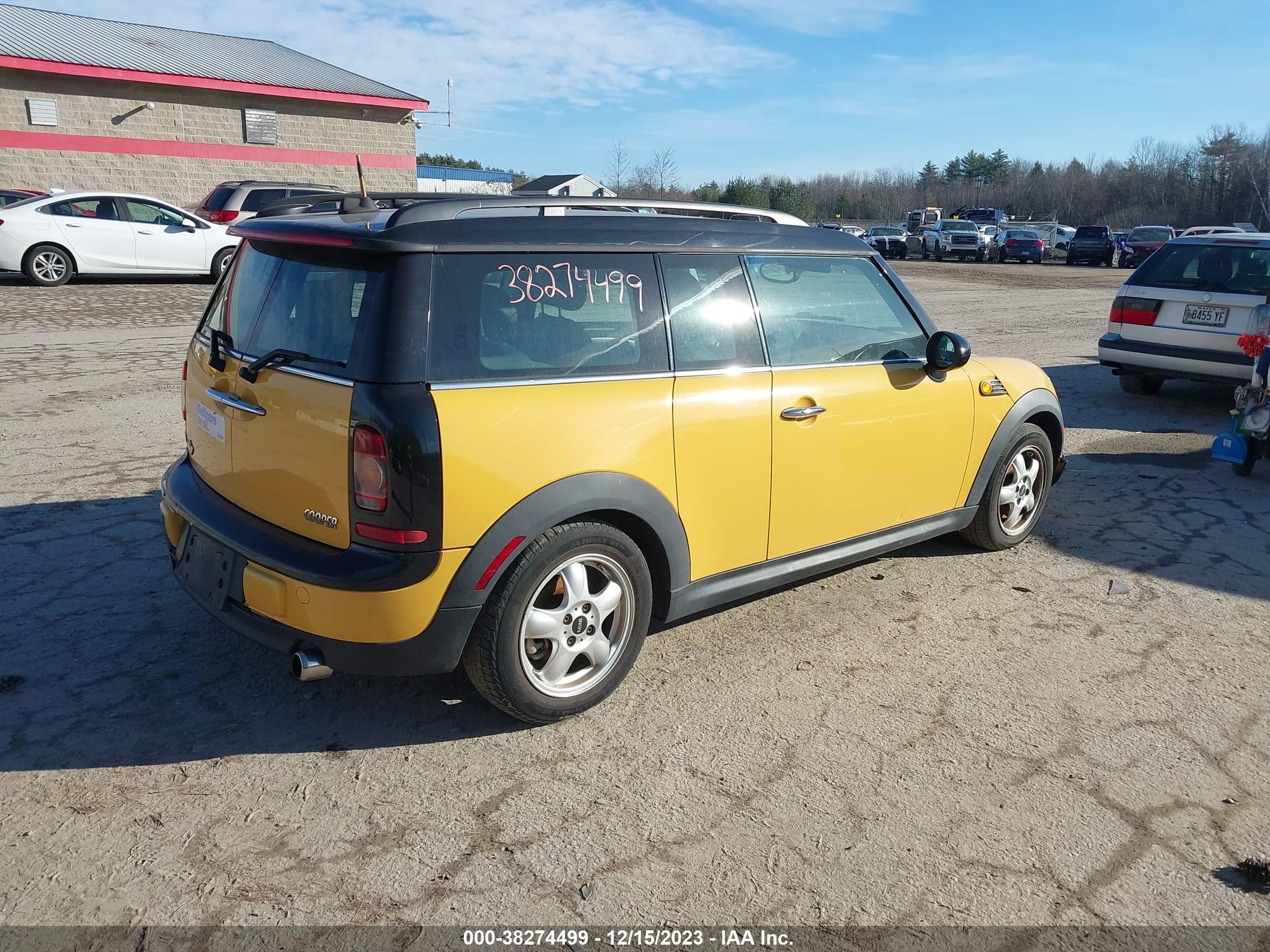 Photo 3 VIN: WMWML33589TX33536 - MINI CLUBMAN 