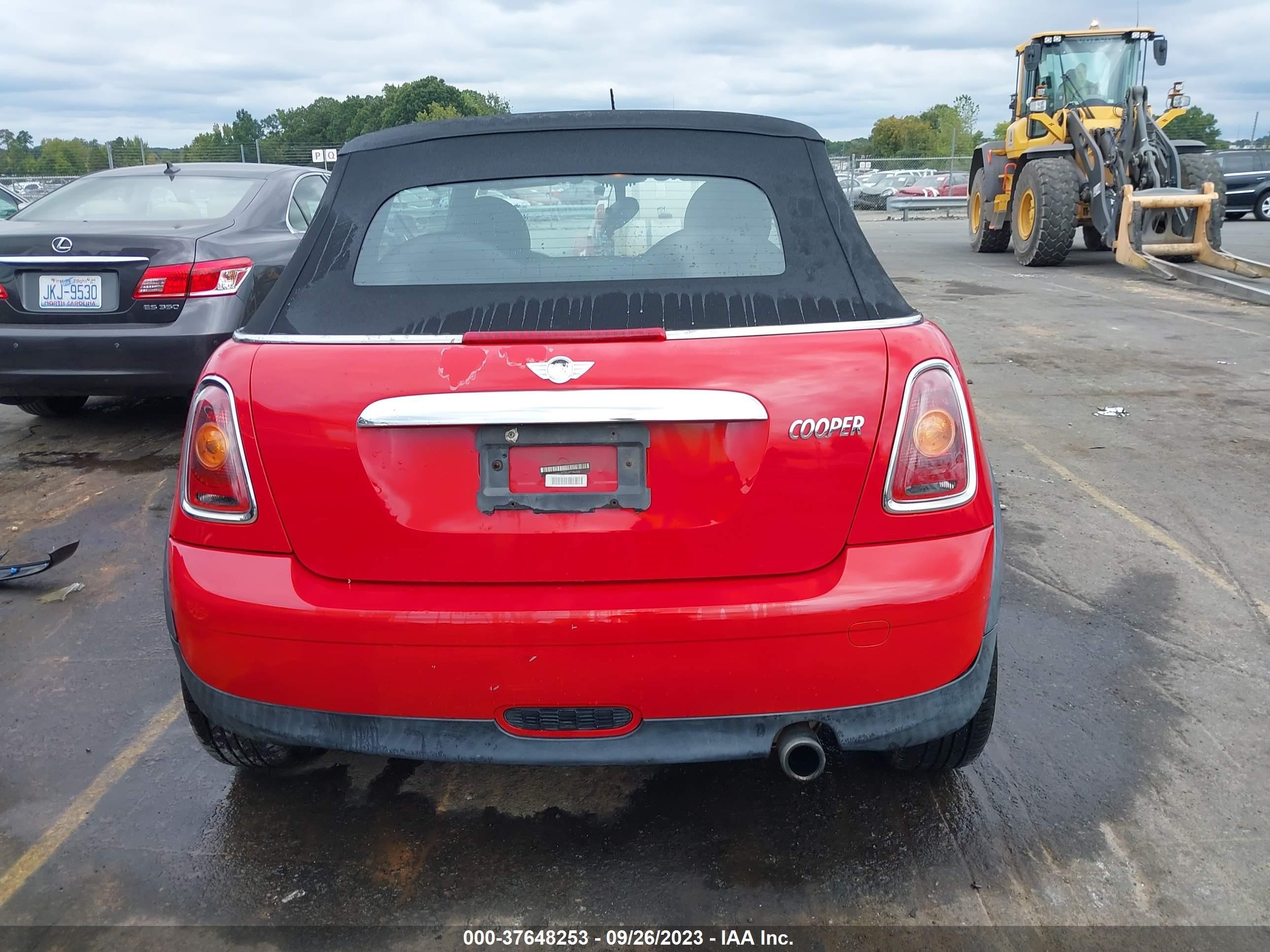 Photo 15 VIN: WMWMR33569TJ94378 - MINI COOPER 