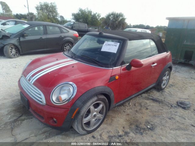 Photo 1 VIN: WMWMR3C52ATU98294 - MINI COOPER CONVERTIBLE 