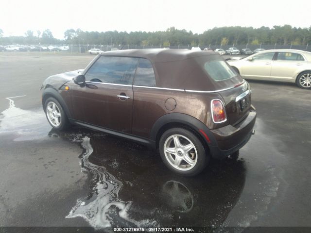 Photo 2 VIN: WMWMR3C53ATU97204 - MINI COOPER CONVERTIBLE 