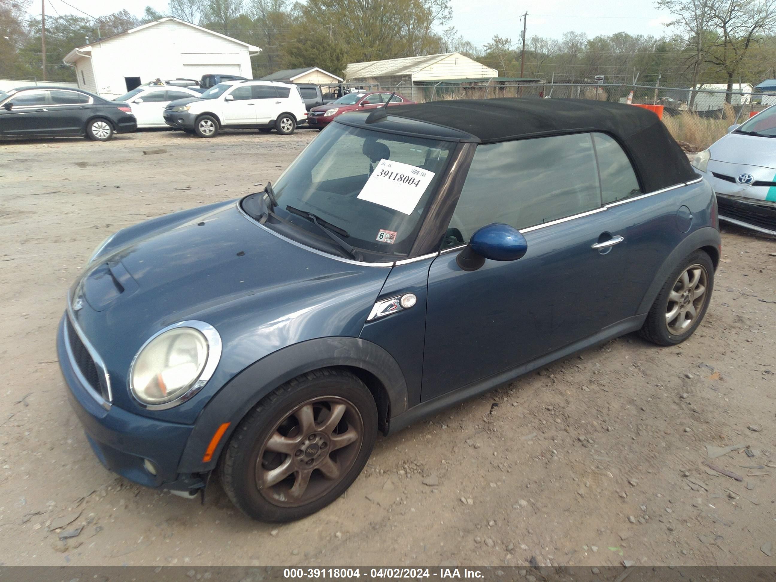 Photo 1 VIN: WMWMS33559TY08079 - MINI COOPER 