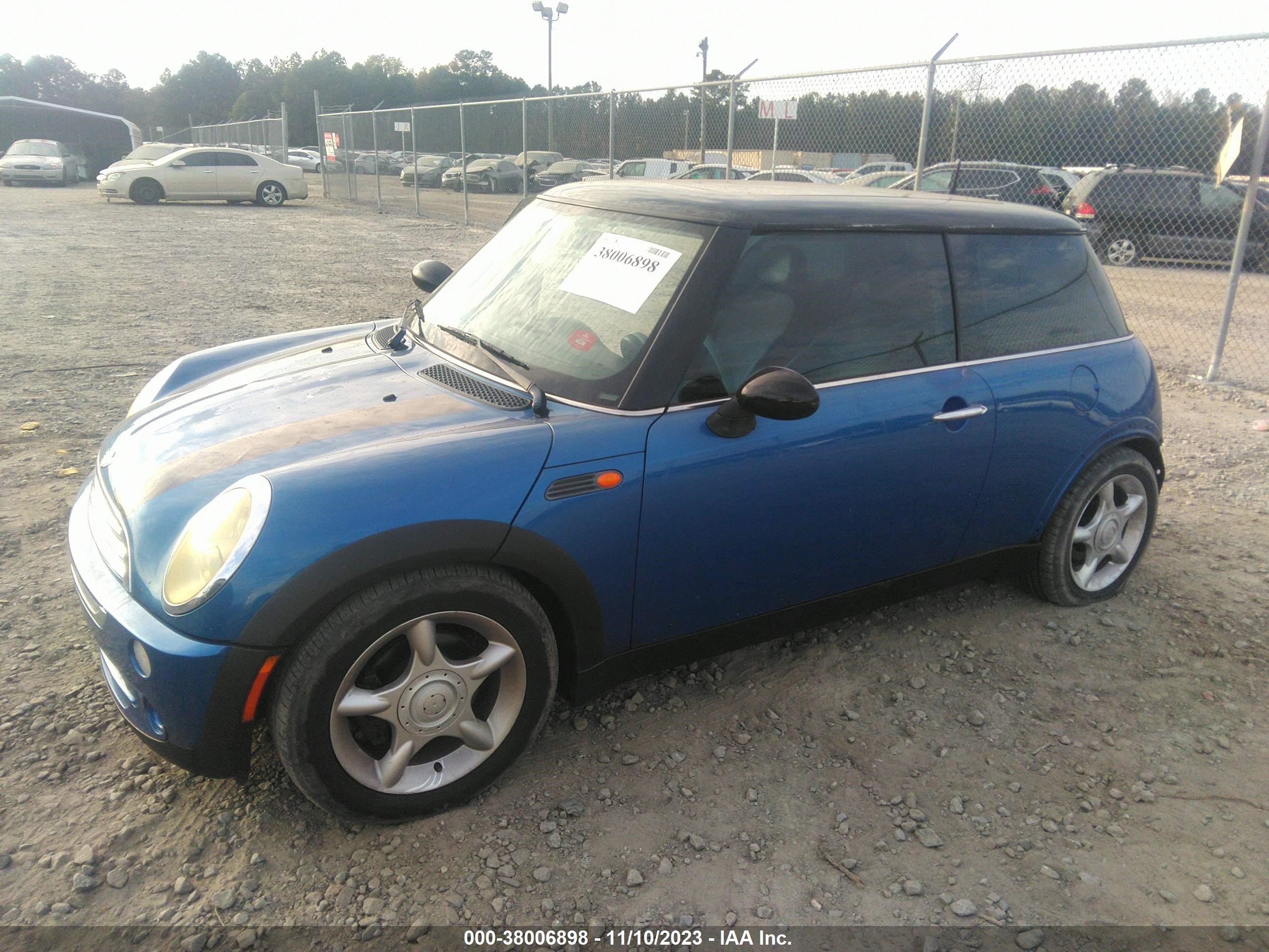 Photo 1 VIN: WMWRC33516TK71290 - MINI COOPER 