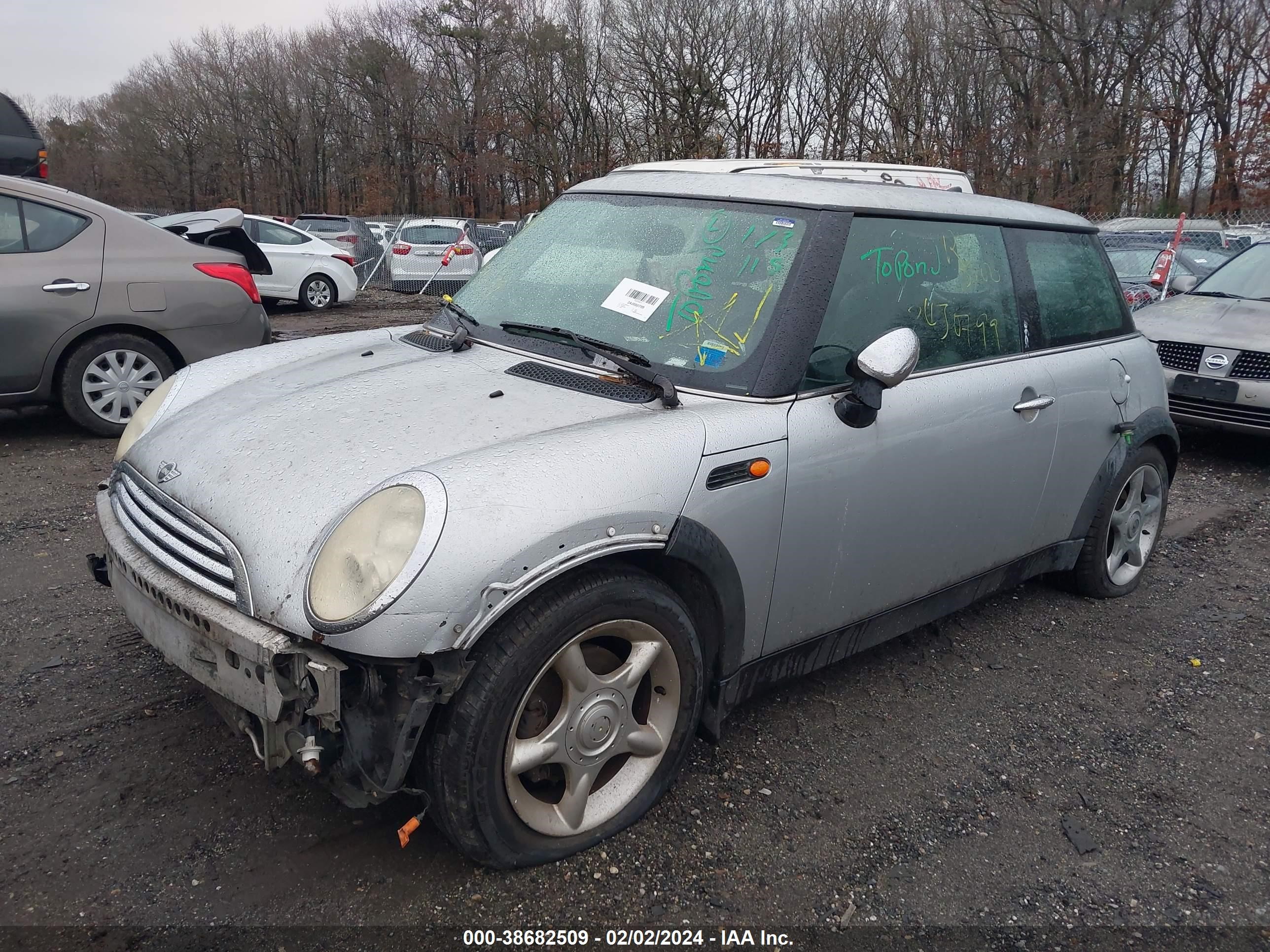 Photo 1 VIN: WMWRC33575TJ72908 - MINI COOPER 