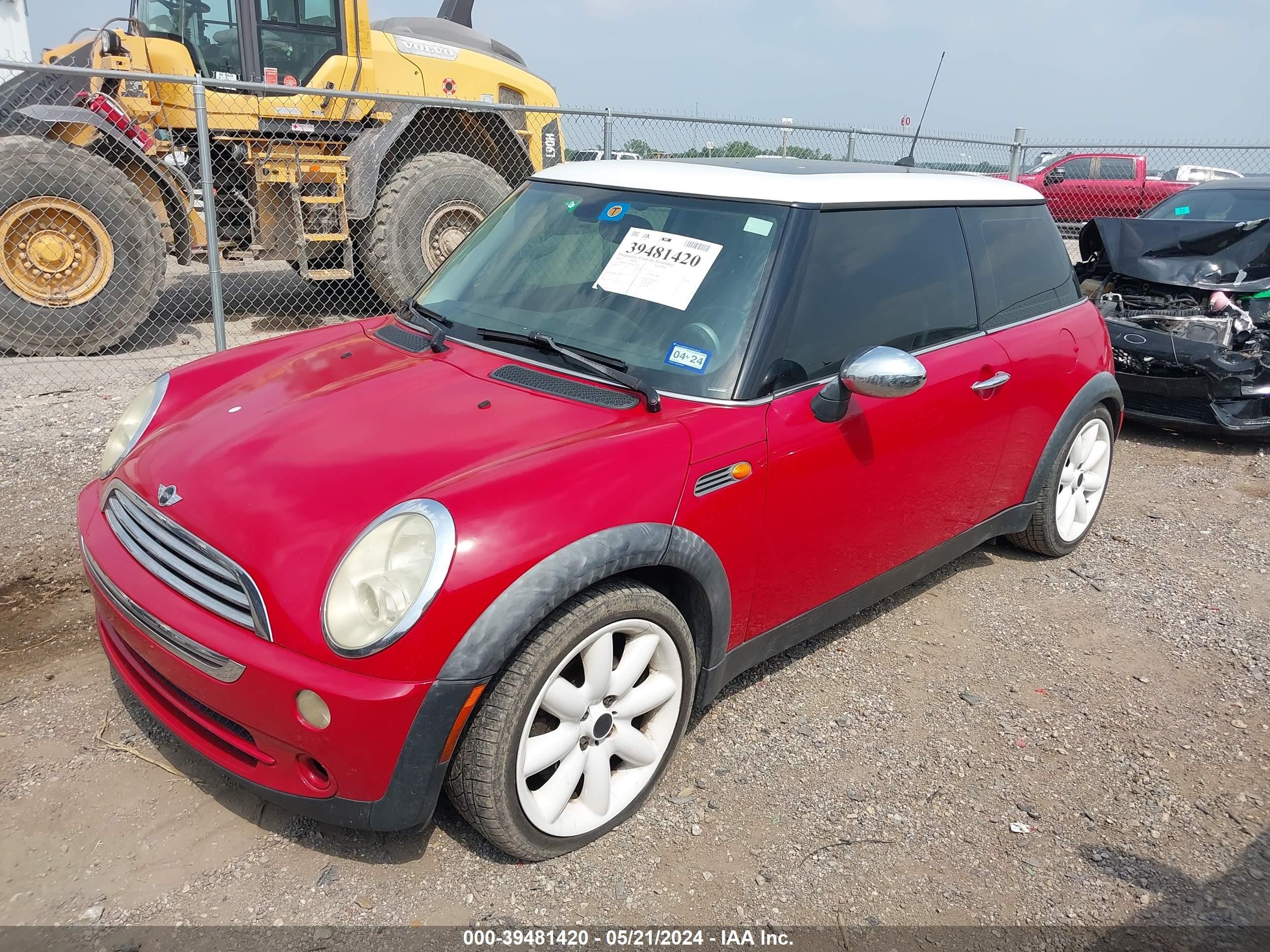 Photo 1 VIN: WMWRC335X5TK61615 - MINI COOPER 