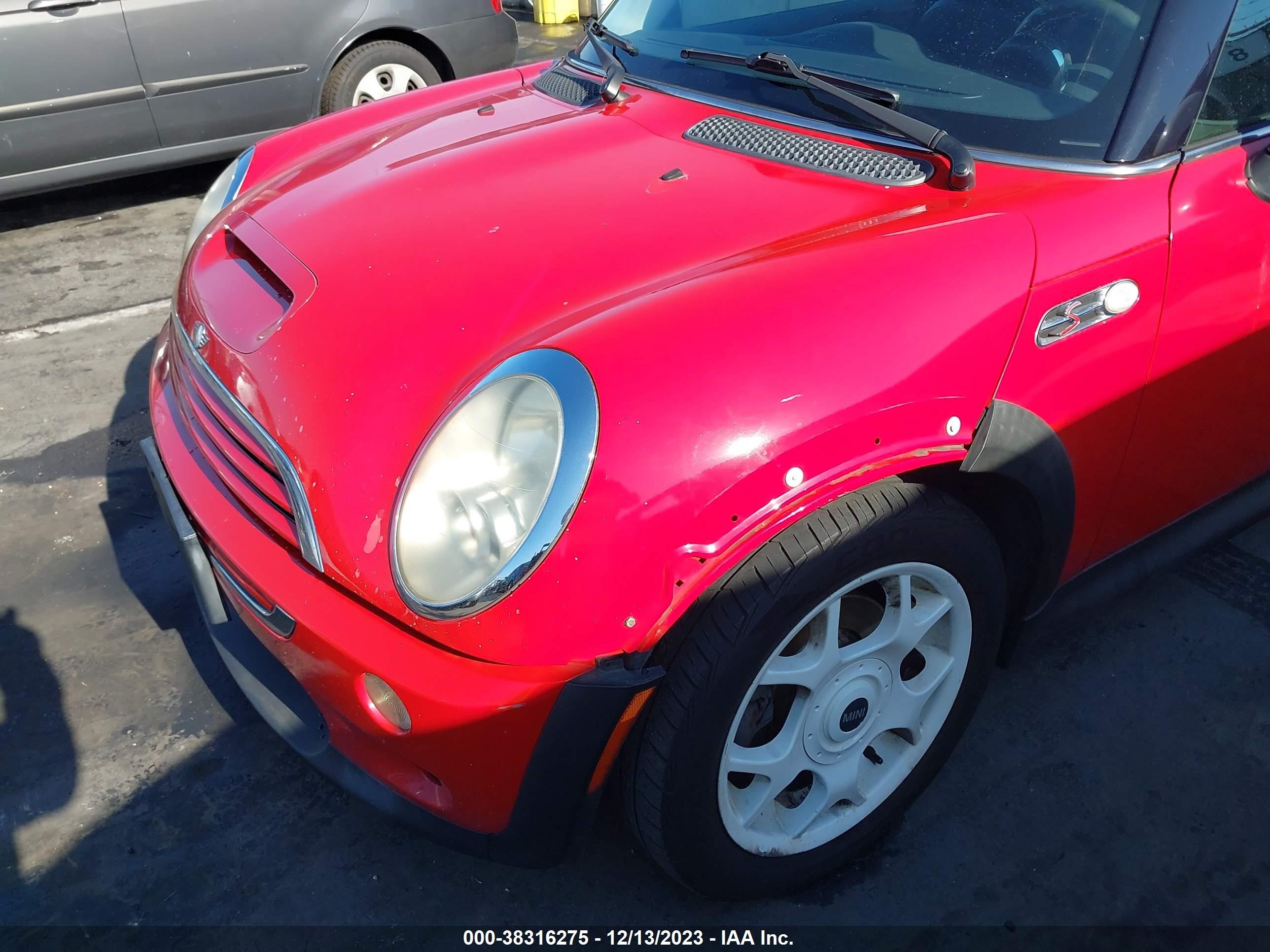 Photo 5 VIN: WMWRE335X6TJ38683 - MINI COOPER 