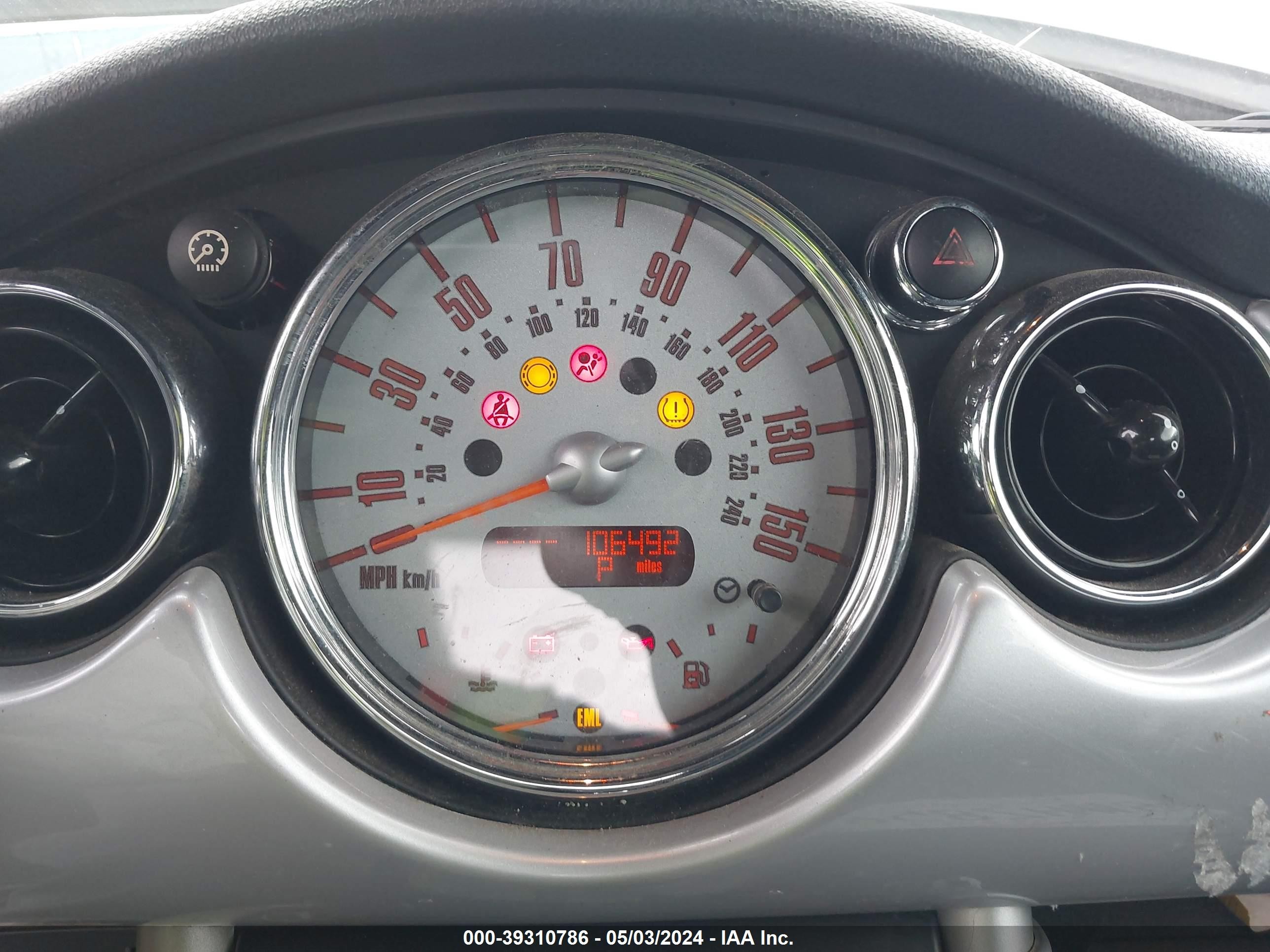 Photo 6 VIN: WMWRF33598TG18720 - MINI COOPER 