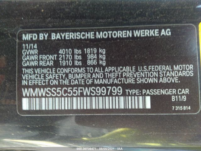 Photo 8 VIN: WMWSS5C55FWS99799 - MINI COOPER PACEMAN 