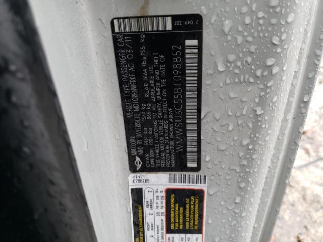 Photo 11 VIN: WMWSU3C55BT098852 - MINI COOPER 