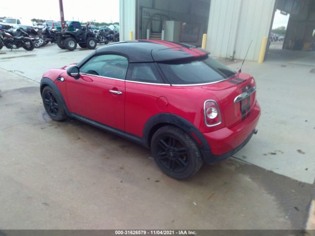 Photo 2 VIN: WMWSX1C53DT623132 - MINI COOPER COUPE 