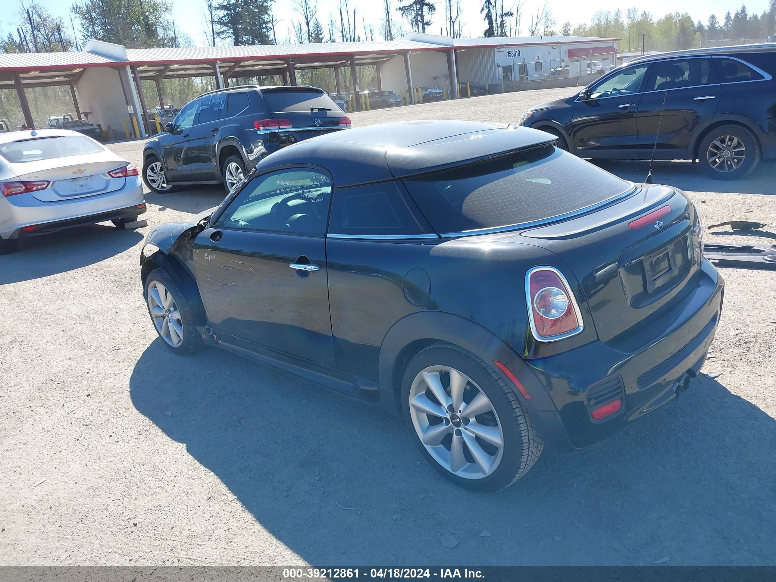 Photo 2 VIN: WMWSX3C5XCT465981 - MINI COOPER 