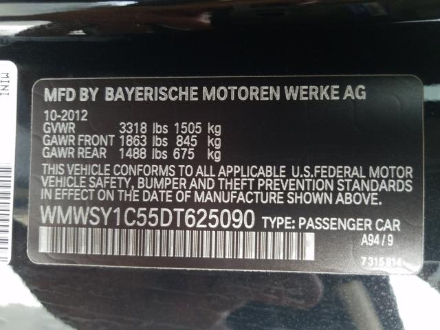 Photo 9 VIN: WMWSY1C55DT625090 - MINI COOPER ROA 