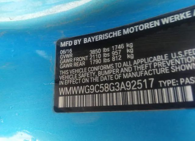 Photo 8 VIN: WMWWG9C58G3A92517 - MINI COOPER 