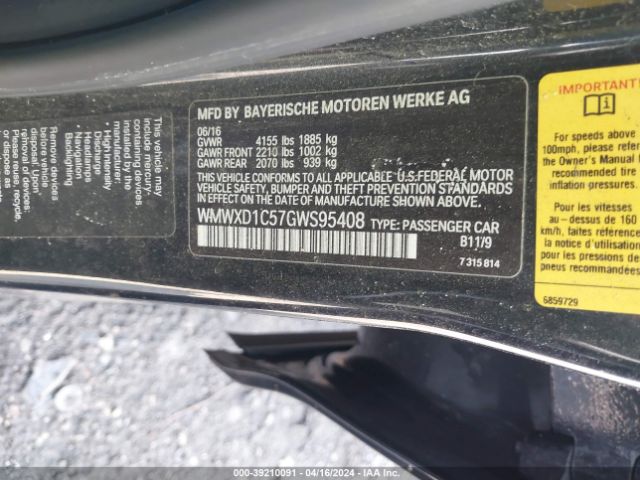 Photo 8 VIN: WMWXD1C57GWS95408 - MINI COUNTRYMAN 