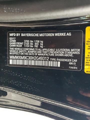 Photo 12 VIN: WMWXM9C30H2G49312 - MINI COOPER JOH 