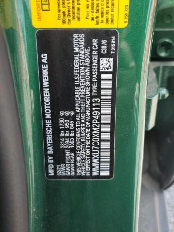 Photo 11 VIN: WMWXU7C0XM2P49113 - MINI COOPER 